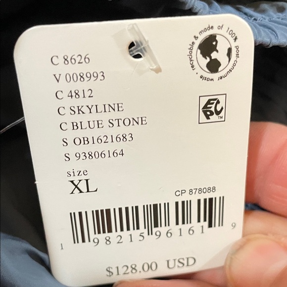 Free People Woman’s Slate Athletic Parachute(not loud) No Lining Xl - Picture 8 of 8